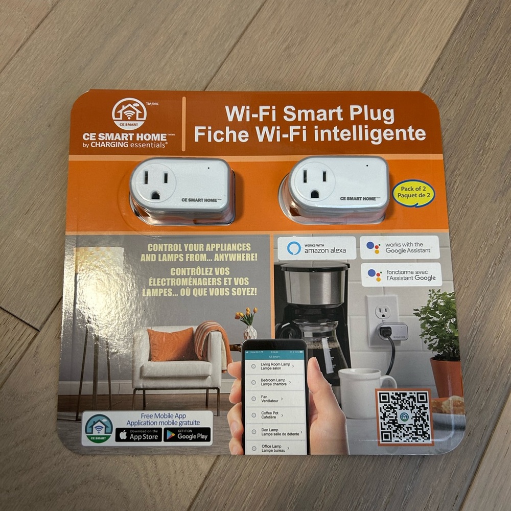 4 Wifi plugs (2 packages of 2 each)